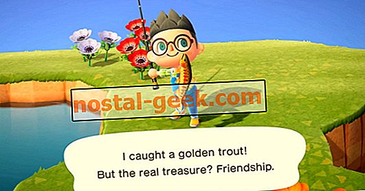 Animal Crossing: New Horizons - Comment attraper la truite dorée de grande valeur