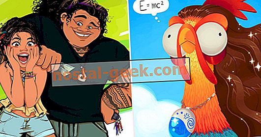 24 Comel Watak Komik Moana Disney yang Sangat Menakjubkan